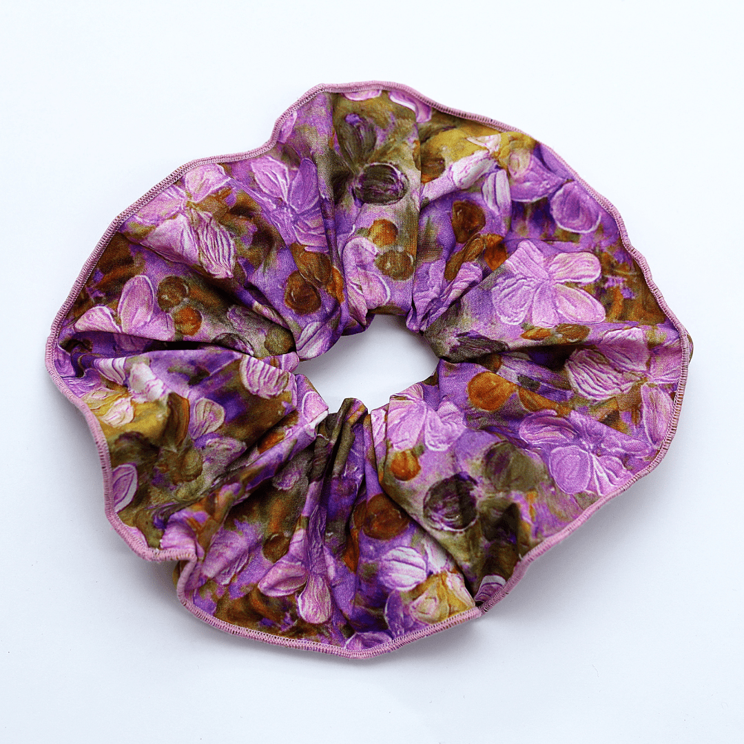 גומייה פרחונית – סגול ירקרק 1